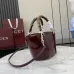 Gucci Bamboo Top Handle Bag 805832 Red 16x14x11.5cm #B62923