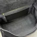 Gucci Black Suede Web Stripe Horsebit Top Handle Bag 875019 #B66546