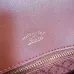 Gucci Brown Leather Web Stripe Horsebit Flap Handbag 875019 #B66560