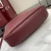 Gucci Burgundy Leather Bamboo Shoulder Bag 799863 W30xH23xD6.5cm #B67166