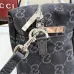 Gucci GG Black Denim Boston Crossbody Bag 875811 20×12×11CM #A68103