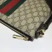 Gucci GG Canvas Web Stripe Clutch 523603 Beige 30.5x24x4.5cm #B62936
