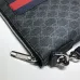 Gucci GG Canvas Web Stripe Clutch 523603 Beige 30.5x24x4.5cm #B62936