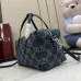 Gucci GG Denim Boston Bag Crossbody 875811 20×12×11CM #A68100