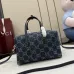 Gucci GG Denim Boston Bag Crossbody 875811 20×12×11CM #A68100