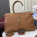 Gucci Large tote bag with hook closure in light brown leather  #B50307