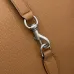 Gucci Large tote bag with hook closure in light brown leather  #B50307