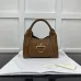 Gucci Softbit medium top handle bag in brown leather  #B49984