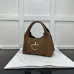 Gucci Softbit medium top handle bag in brown leather  #B49984