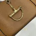Gucci Softbit medium top handle bag in brown leather  #B49984