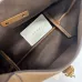 Gucci Softbit medium top handle bag in brown leather  #B49984