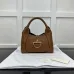 Gucci Softbit medium top handle bag in brown leather  #B49984