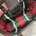 Gucci-Inspired Mini Top Handle Bag - Beige & Ebony Canvas Crossbody Bag #B60234