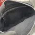 Small crossbody bag with Web in black leather #B50163