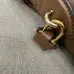 GG Emblem briefcase in brown leather #B49565