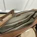 GG Emblem briefcase in brown leather #B49565