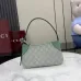 GG Emblem small shoulder bag in coated fabric #B49564