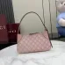 GG Emblem small shoulder bag in coated fabric #B49564