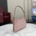 GG Emblem small shoulder bag in coated fabric #B49564