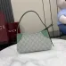 GG Emblem small shoulder bag in coated fabric #B49564