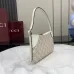 GG Emblem small shoulder bag in coated fabric #B49564