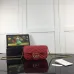 GG Marmont mini bag in Rosso Ancora red leather #B50609