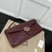 Gucci 788371 Burgundy GG Marmont Chain Bag, Top Quality, 40.5x20x9cm #B61843