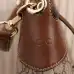 Gucci 855251 Hobo Shoulder Bag - Original Matte Brown Leather #B60508