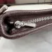 Gucci 875847 Vintage GG Supreme Brown Canvas Silver Chain Underarm Shoulder Handbag #B66012