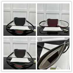 Gucci B nano bag in black leather #B50708