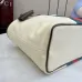 Gucci Beige Canvas Classic Web Stripe Small Tote Bag A0034E #B66550
