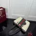 Gucci Beige Canvas Tote Bag with Web Stripe A0034E #B66144