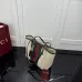 Gucci Beige Canvas Tote Bag with Web Stripe A0034E #B66144