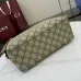 Gucci Beige/Ebony GG Supreme Canvas Bucket Bag with Brown Leather Trim and Adjustable Strap 848881 #B58326