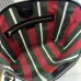 Gucci Beige/Ebony GG Supreme Canvas Bucket Bag with Brown Leather Trim and Adjustable Strap 848881 #B58326