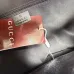 Gucci Black Leather Large Messenger Bag 875369 W37xH28xD13cm #B67186