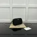 Gucci Black Pebbled Leather GG Marmont Mini Camera Bag with Gold Chain Strap 772759 #B58325