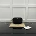 Gucci Black Pebbled Leather GG Marmont Mini Camera Bag with Gold Chain Strap 772759 #B58325