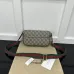 Gucci Canvas Leather Envelope Crossbody Bag 764961 | W13×H22×D4cm #A69504