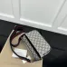 Gucci Canvas Leather Envelope Crossbody Bag 764961 | W13×H22×D4cm #A69504