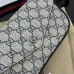 Gucci Canvas Leather Envelope Crossbody Bag 764961 | W13×H22×D4cm #A69504