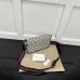Gucci Canvas Leather Envelope Crossbody Bag 764961 | W13×H22×D4cm #A69504