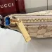 Gucci Coffee GG Canvas Mini Shoulder Hobo Underarm Bag 874743 #B66547