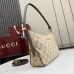 Gucci Coffee GG Canvas Mini Shoulder Hobo Underarm Bag 874743 #B66547