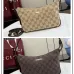 Gucci Coffee GG Canvas Mini Shoulder Hobo Underarm Bag 874743 #B66547