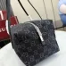 Gucci GG Black Denim Shoulder Handbag 875228 29×14×15CM #A68102