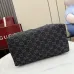Gucci GG Black Denim Shoulder Handbag 875228 29×14×15CM #A68102