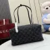 Gucci GG Black Denim Shoulder Handbag 875228 29×14×15CM #A68102