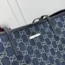Gucci GG Denim Canvas Large Tote Shoulder Bag 38×29.5×13cm #B65014