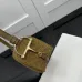 Gucci GG Marmont Half-Moon Shoulder Bag (2 Colors) – Camel Quilted Velvet & Dark Green Leather with Gold-Tone Hardware #B59162